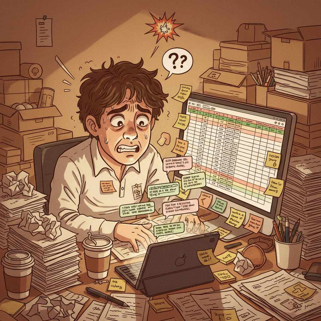 ๋ณต์กํ ์ฃผ๋ฌธ ๊ด๋ฆฌ์ ์ด๋ ค์